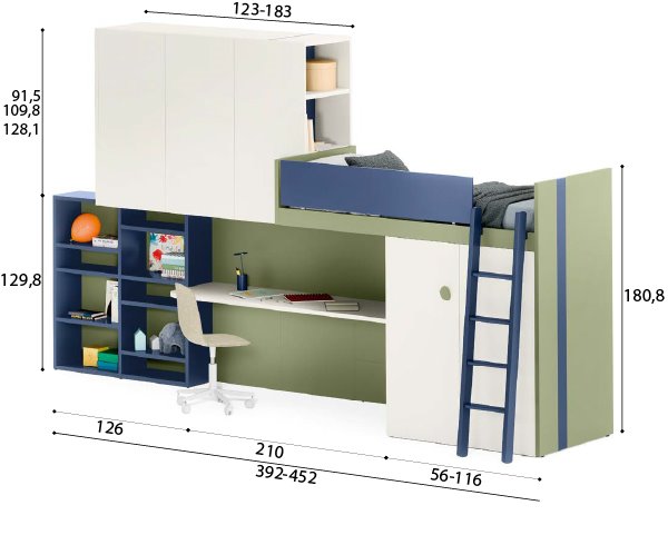Loft Bed2 BedHabits